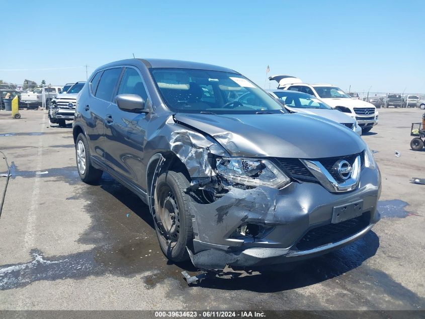 2016 NISSAN ROGUE S