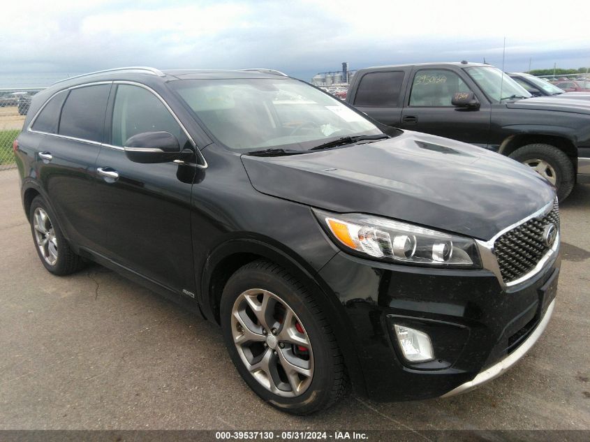 2017 KIA SORENTO 3.3L SX