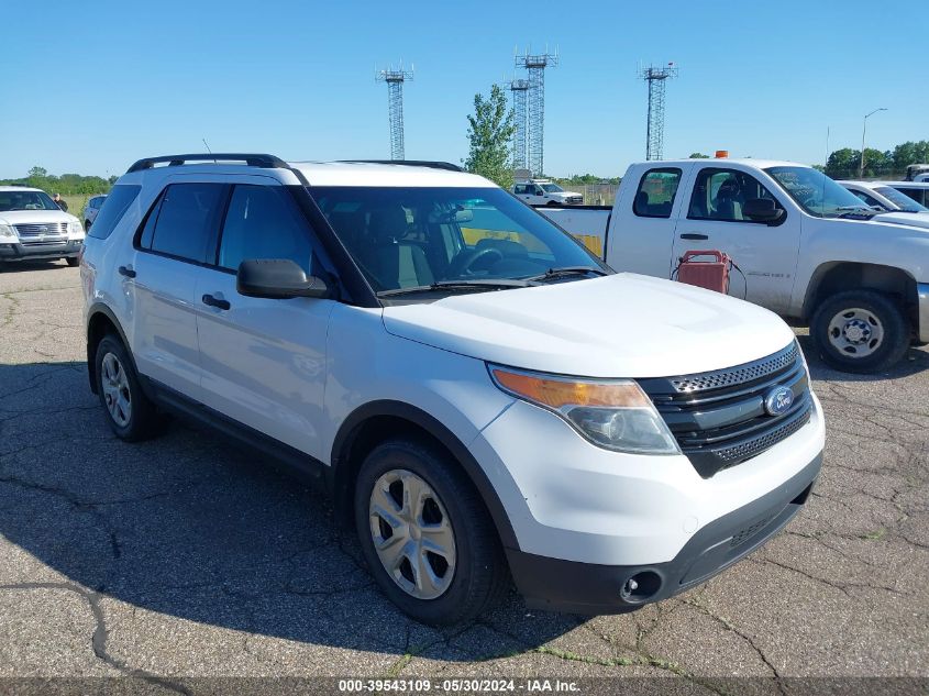 2013 FORD UTILITY POLICE INTERCEPTOR