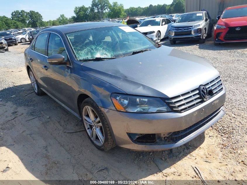 2014 VOLKSWAGEN PASSAT 2.0L TDI SE