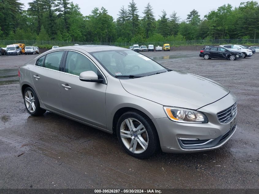 2014 VOLVO S60 T5/T5 PLATINUM/T5 PREMIER/T5 PREMIER PLUS