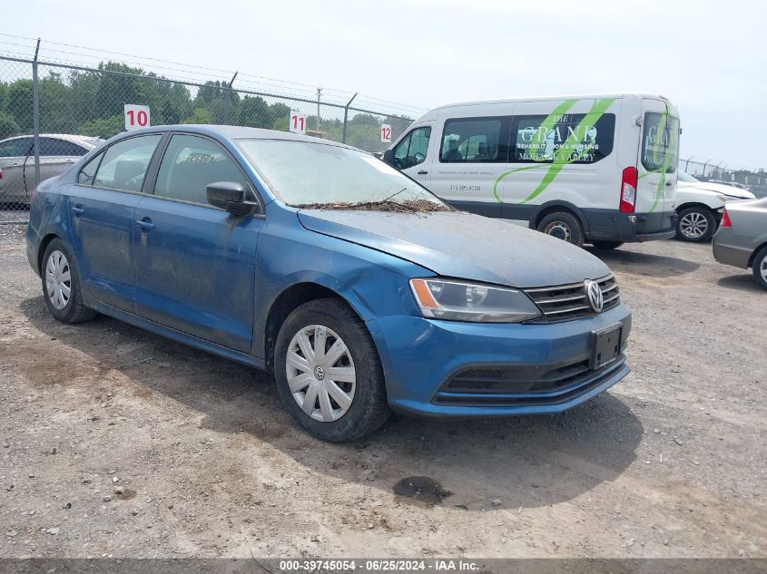 2016 VOLKSWAGEN JETTA 1.4T S