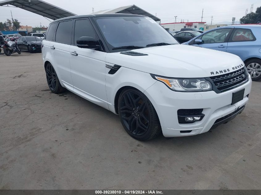 2016 LAND ROVER RANGE ROVER SPORT 3.0L V6 SUPERCHARGED SE