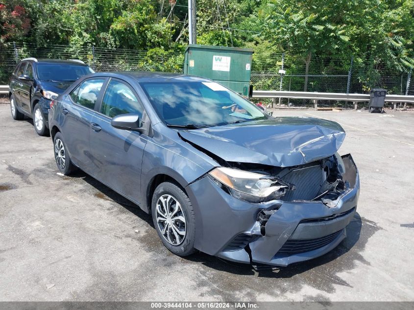 2014 TOYOTA COROLLA L