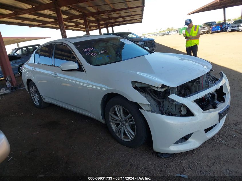 2012 INFINITI G37X