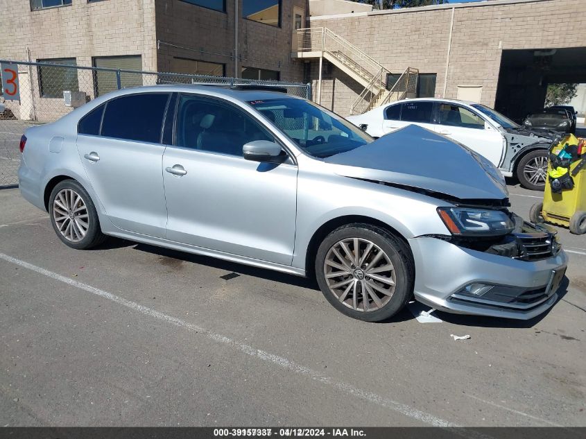 2016 VOLKSWAGEN JETTA 1.8T SEL