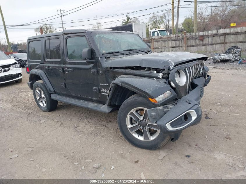 2021 JEEP WRANGLER UNLIMITED SAHARA 4X4