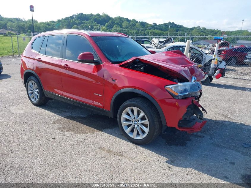 2017 BMW X3 XDRIVE28I