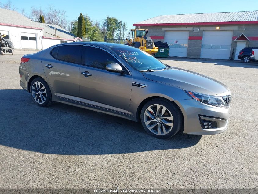 2015 KIA OPTIMA SXL TURBO