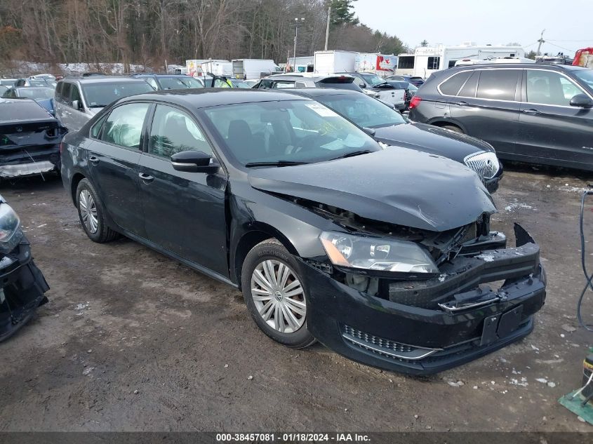 2014 VOLKSWAGEN PASSAT 1.8T S