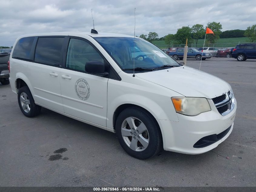 2013 DODGE GRAND CARAVAN SE