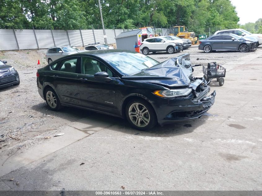 2018 FORD FUSION HYBRID SE