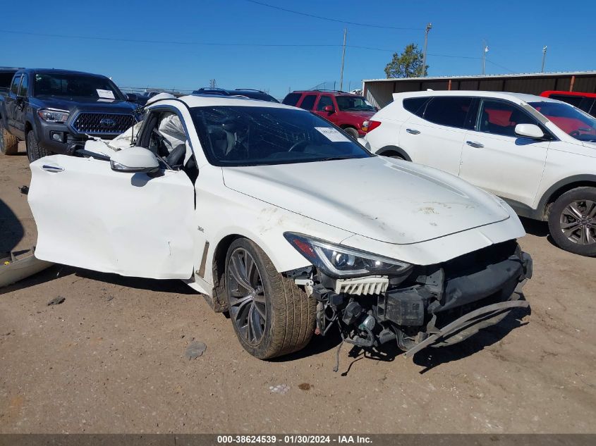 2018 INFINITI Q60 3.0T LUXE