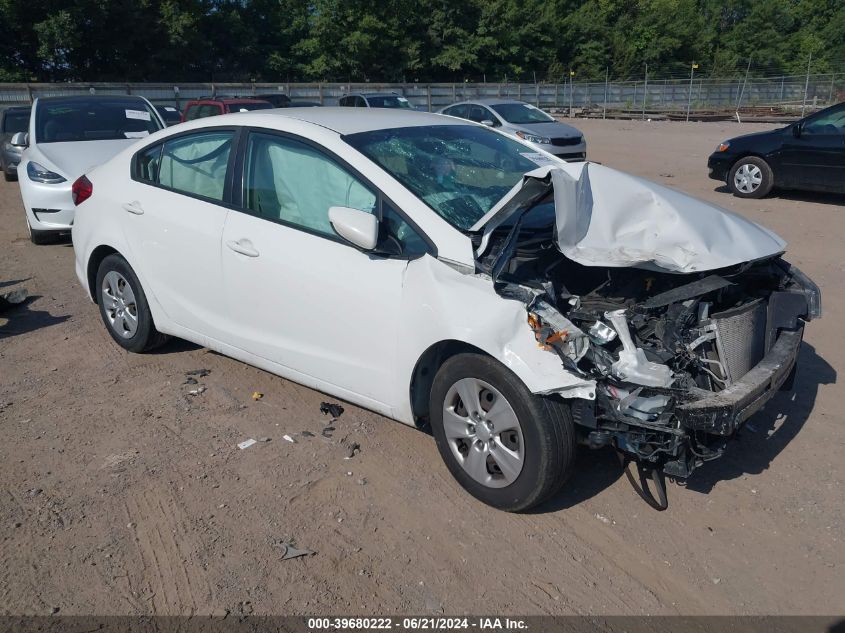 2017 KIA FORTE LX