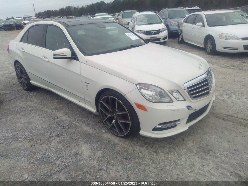 2012 MERCEDES-BENZ E 350 4MATIC