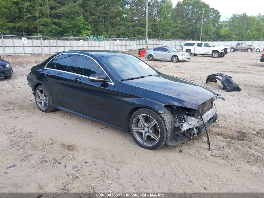 2015 MERCEDES-BENZ C 400 4MATIC