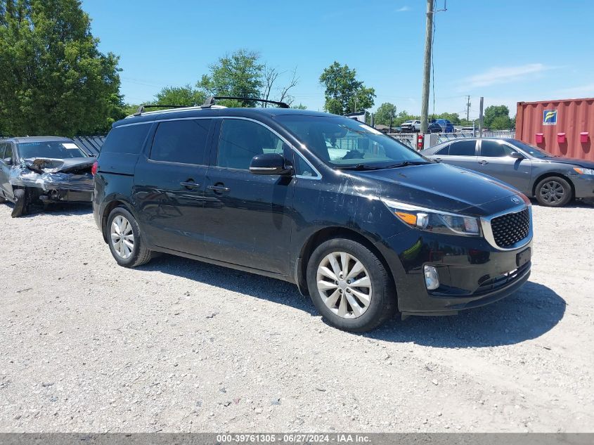 2016 KIA SEDONA EX