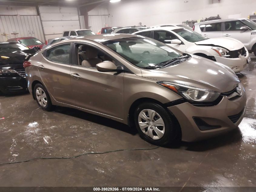 2016 HYUNDAI ELANTRA SE