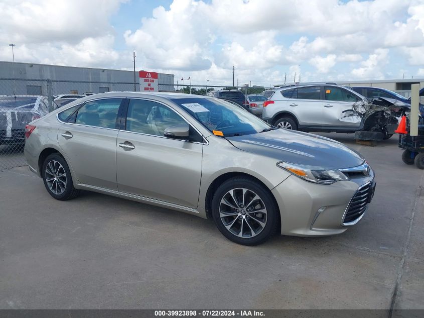 2016 TOYOTA AVALON XLE PLUS/PREMIUM/TOUR/LTD