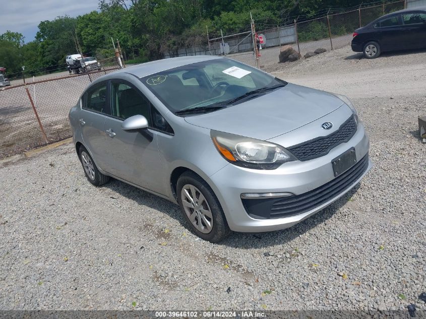 2016 KIA RIO LX