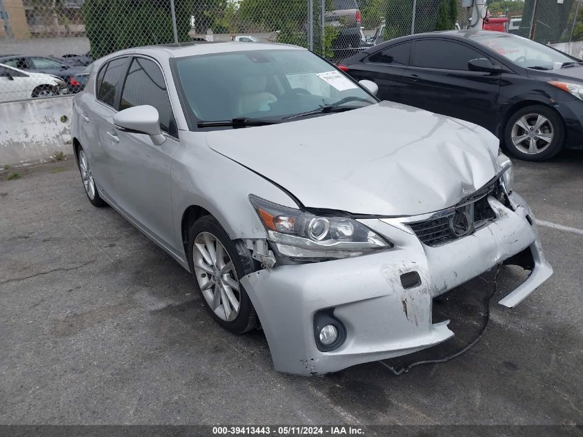 2012 LEXUS CT 200H PREMIUM