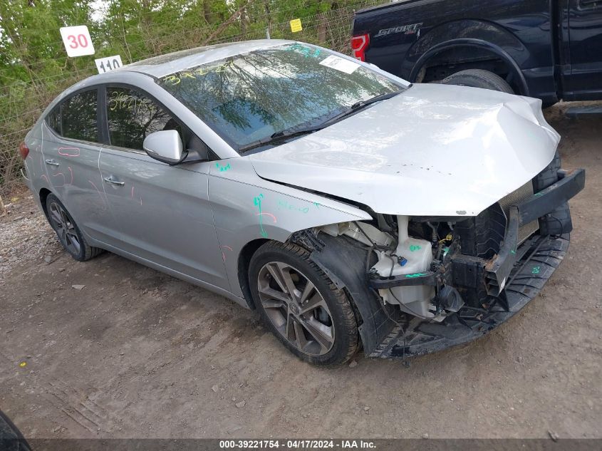 2017 HYUNDAI ELANTRA LIMITED