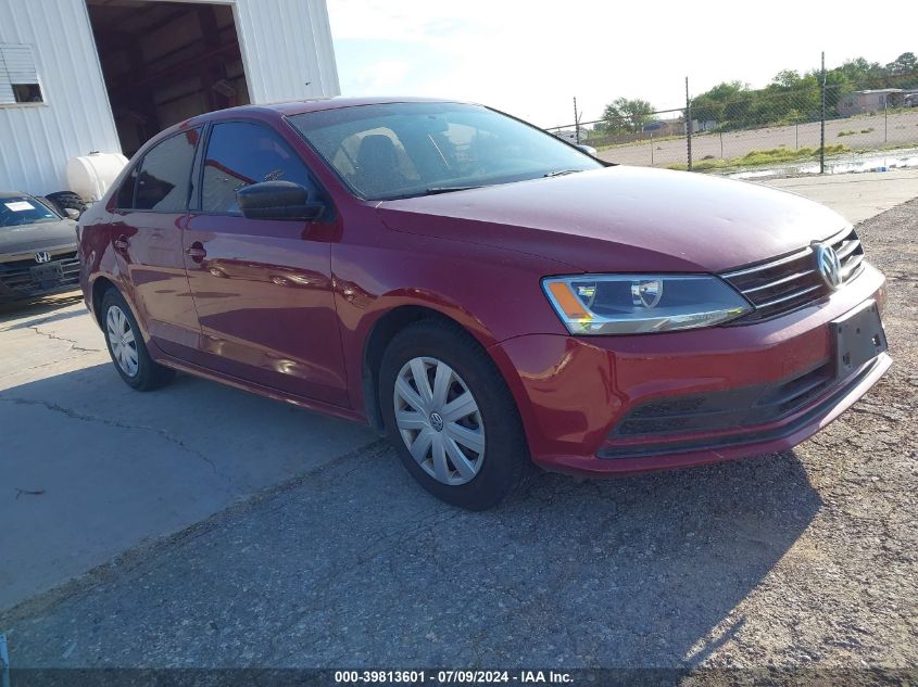 2016 VOLKSWAGEN JETTA S