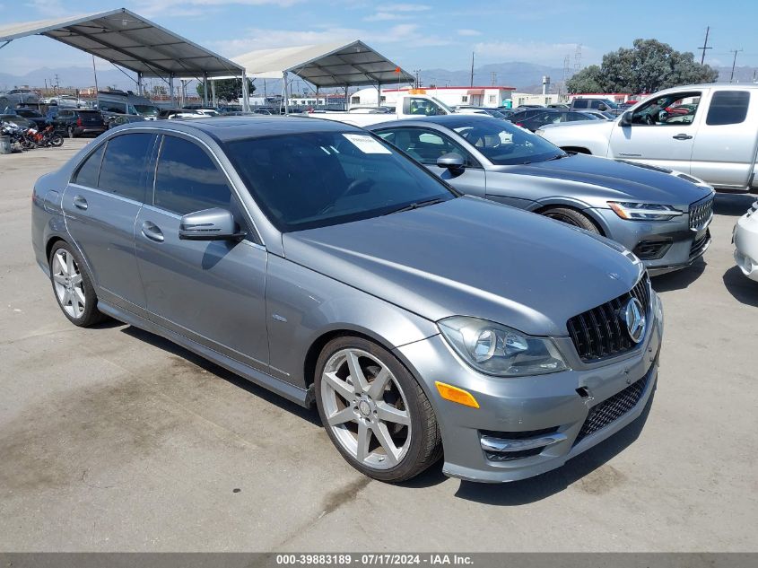 2012 MERCEDES-BENZ C 250 LUXURY/SPORT