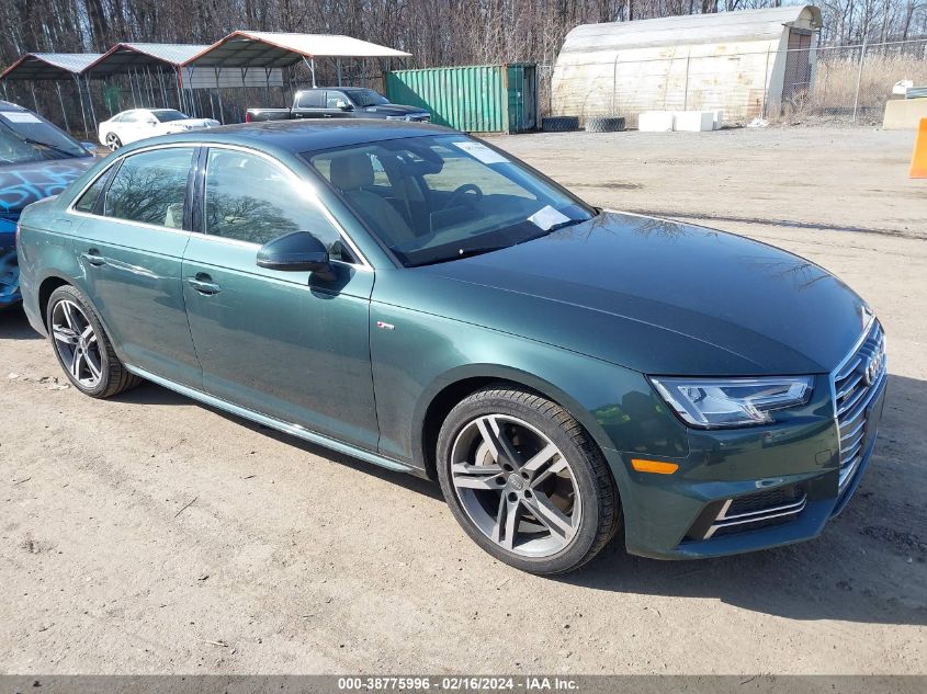 2018 AUDI A4 2.0T PREMIUM/2.0T TECH PREMIUM