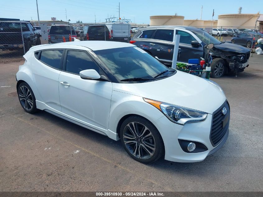 2016 HYUNDAI VELOSTER TURBO