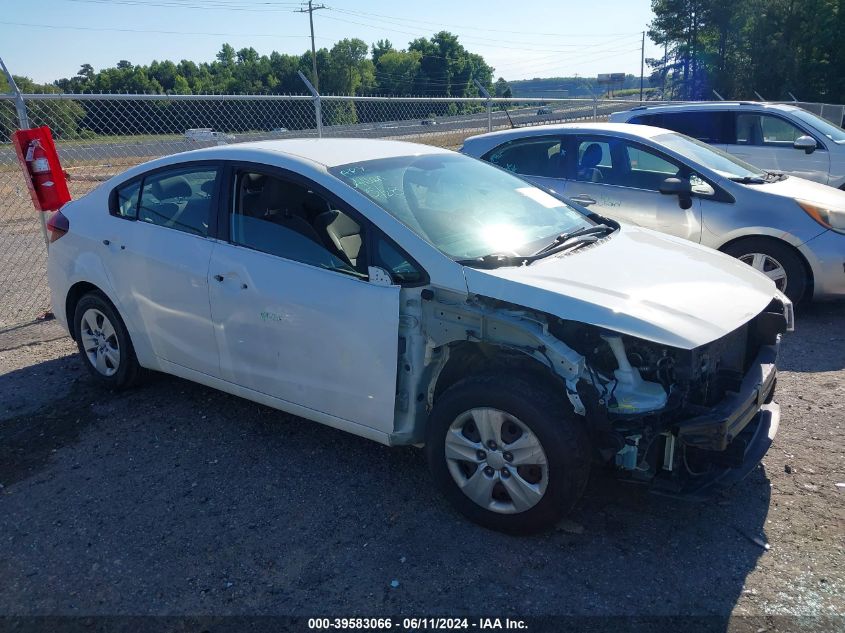 2018 KIA FORTE LX