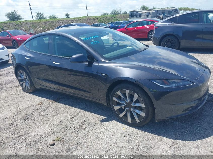 2024 TESLA MODEL 3