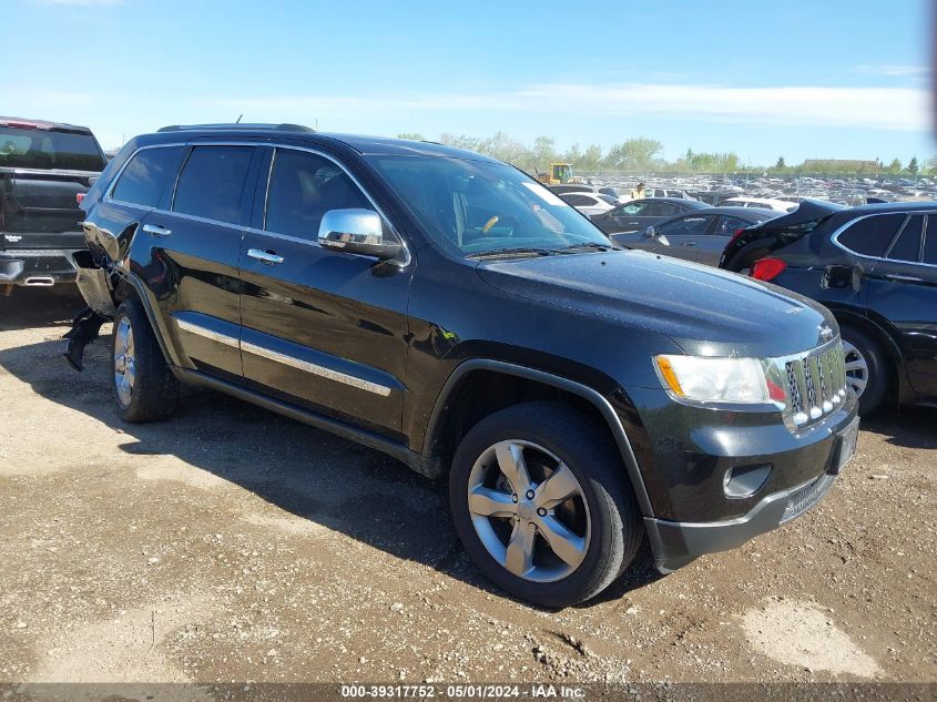 2013 JEEP GRAND CHEROKEE OVERLAND