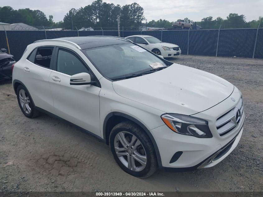 2015 MERCEDES-BENZ GLA 250