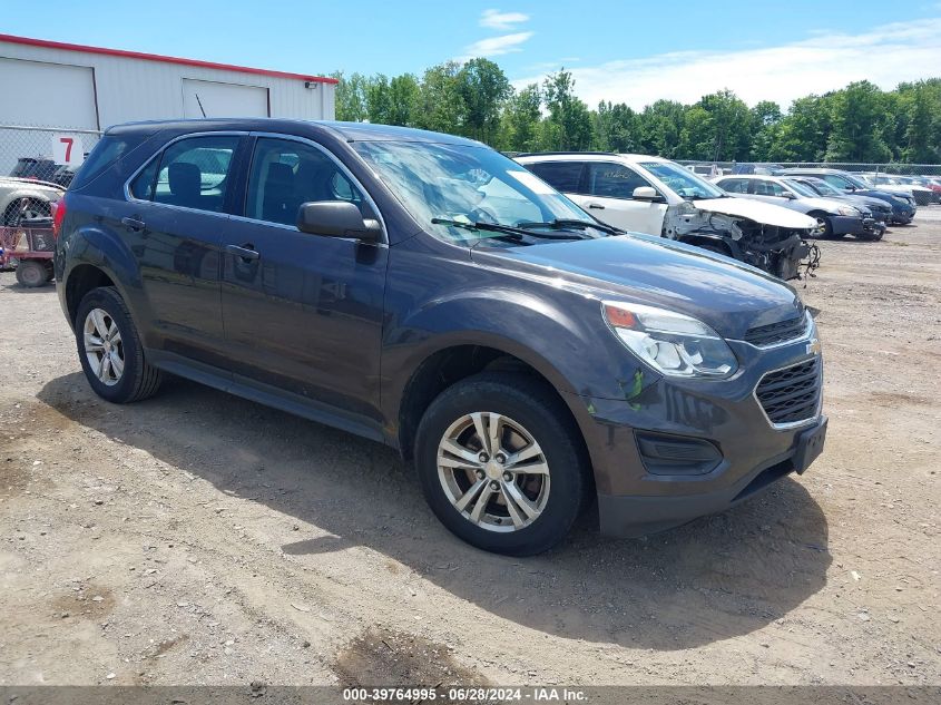 2016 CHEVROLET EQUINOX LS