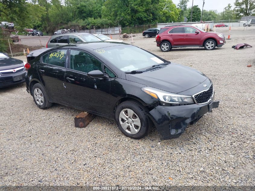 2017 KIA FORTE LX