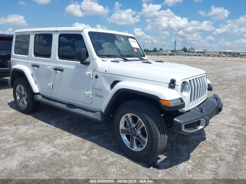 2021 JEEP WRANGLER UNLIMITED SAHARA 4X4