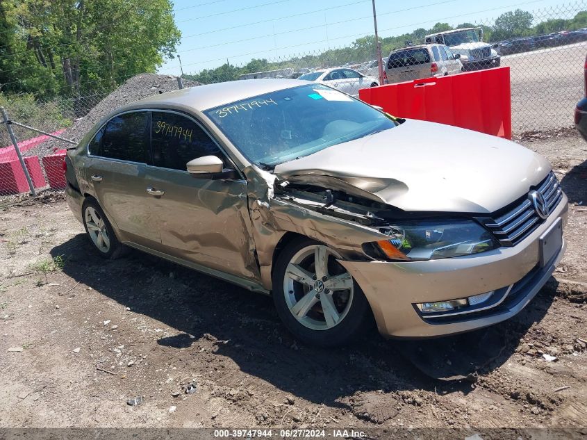 2015 VOLKSWAGEN PASSAT S