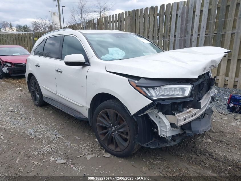 2018 ACURA MDX W/TECHNOLOGY PACKAGE & ACURAWATCH PLUS PKG