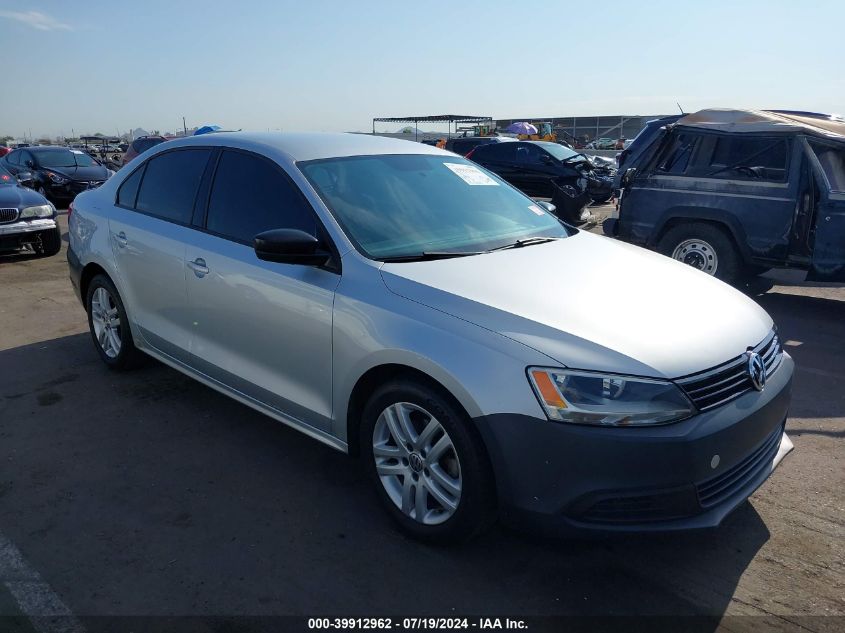 2012 VOLKSWAGEN JETTA 2.0L S