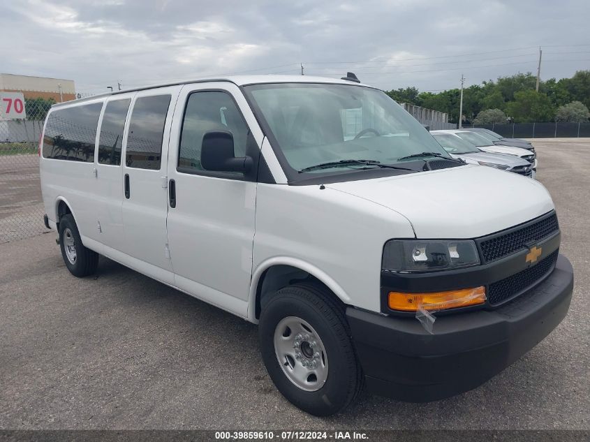 2024 CHEVROLET EXPRESS PASSENGER RWD 3500 EXTENDED WHEELBASE LS