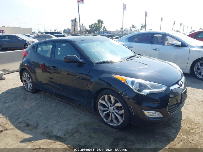 2013 HYUNDAI VELOSTER BASE W/GRAY