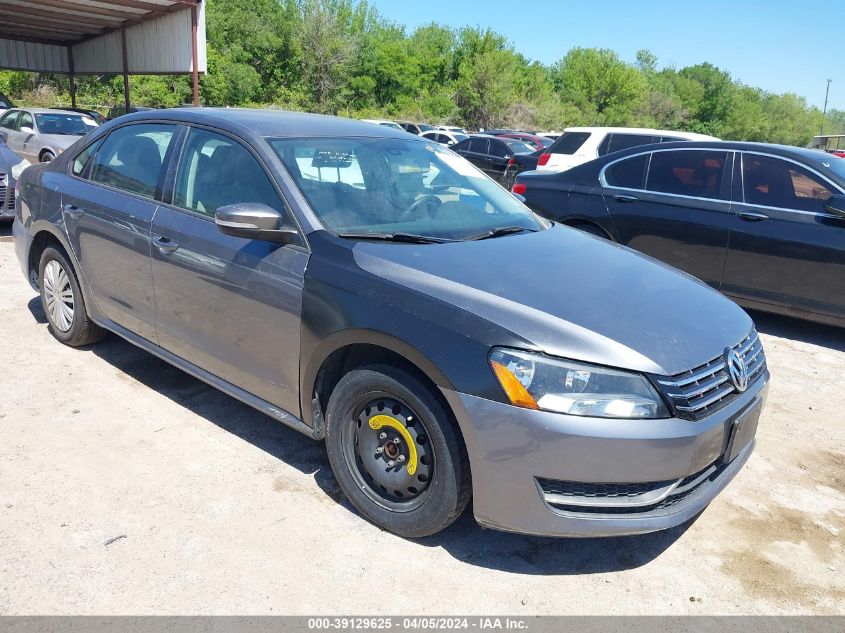 2015 VOLKSWAGEN PASSAT 1.8T S