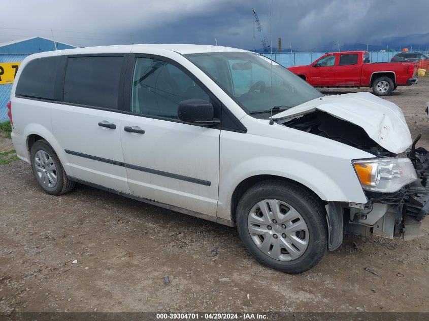 2015 DODGE GRAND CARAVAN SE/SXT