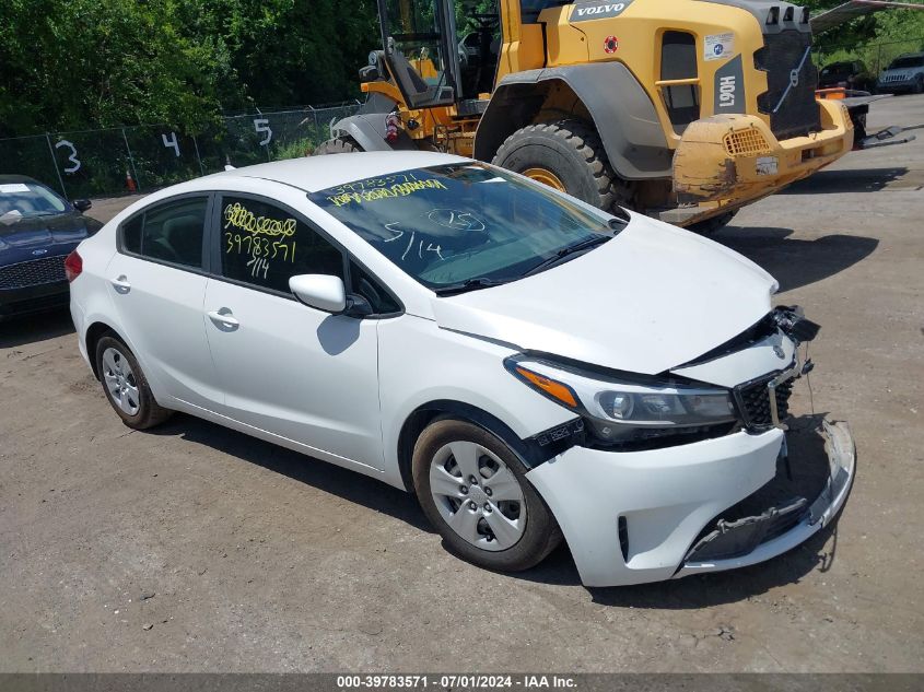 2017 KIA FORTE LX