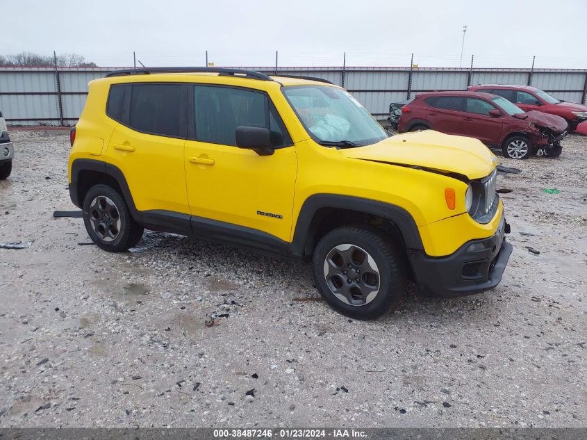 2017 JEEP RENEGADE SPORT 4X4