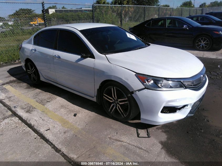 2016 HONDA ACCORD SPORT