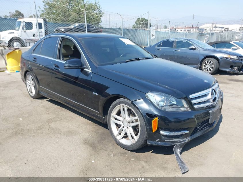 2012 MERCEDES-BENZ C 250 LUXURY/SPORT