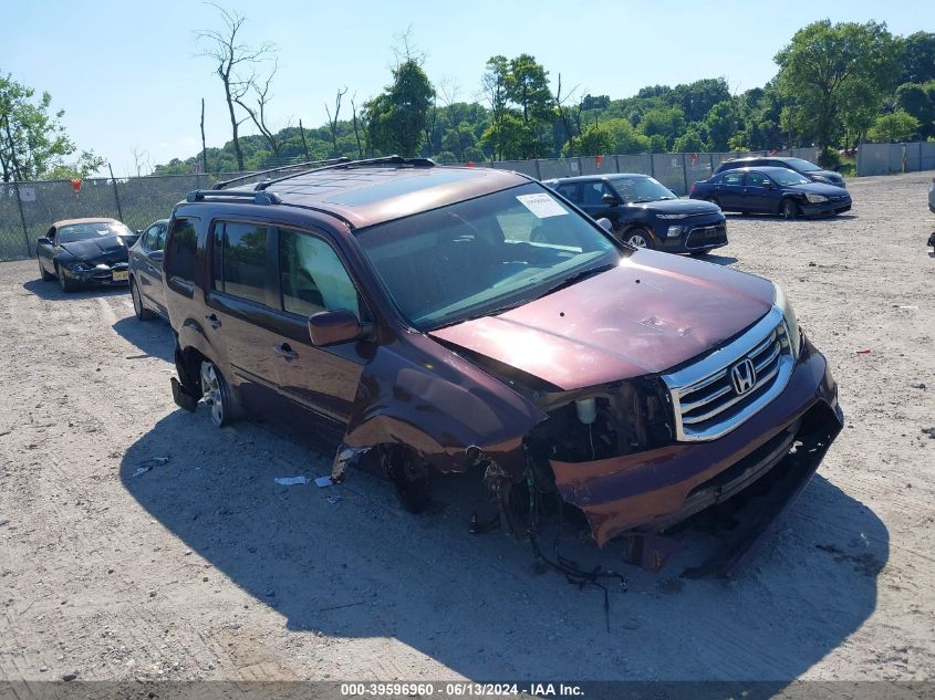 2012 HONDA PILOT EX-L