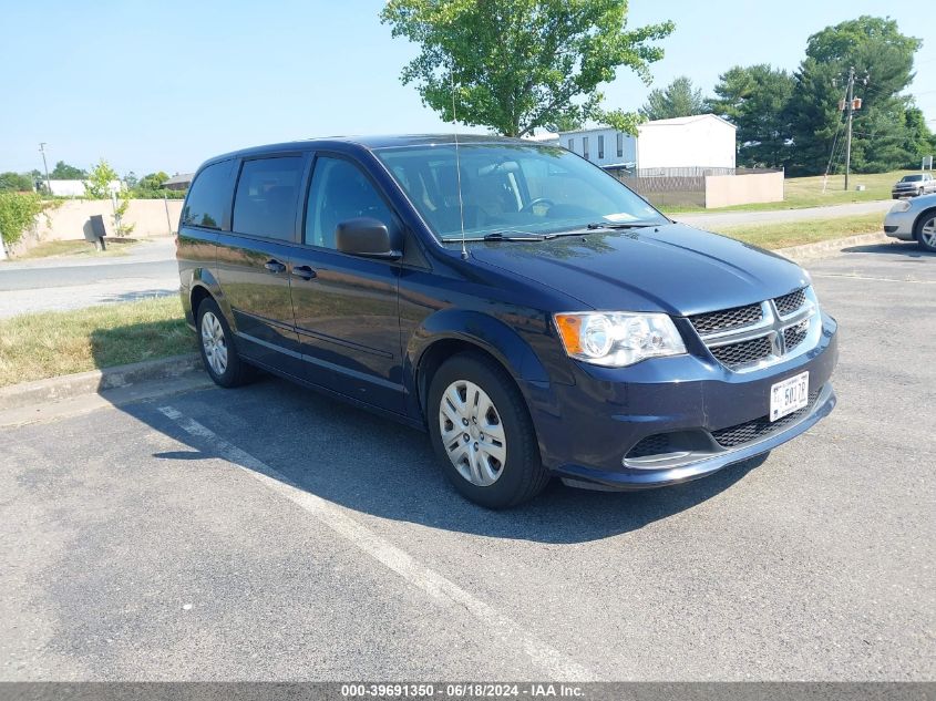 2016 DODGE GRAND CARAVAN SE